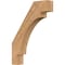 Ekena Millwork 3 1/2"W x 18"D x 24"H Merced Smooth Knee Brace, Western Red Cedar BRC04X18X24MRC00SWR - alternate 1